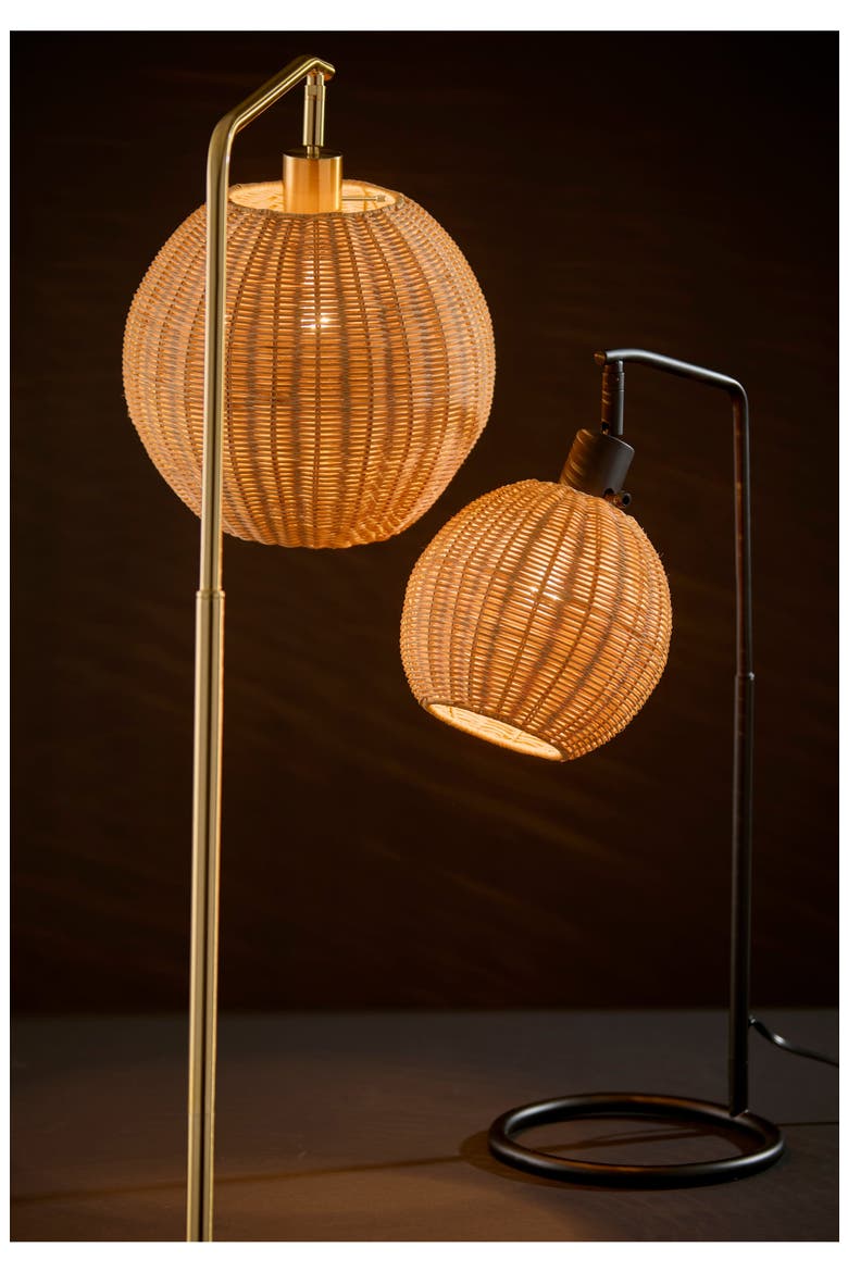 Maeve Table Lamp, Alternate, color, BLACK
