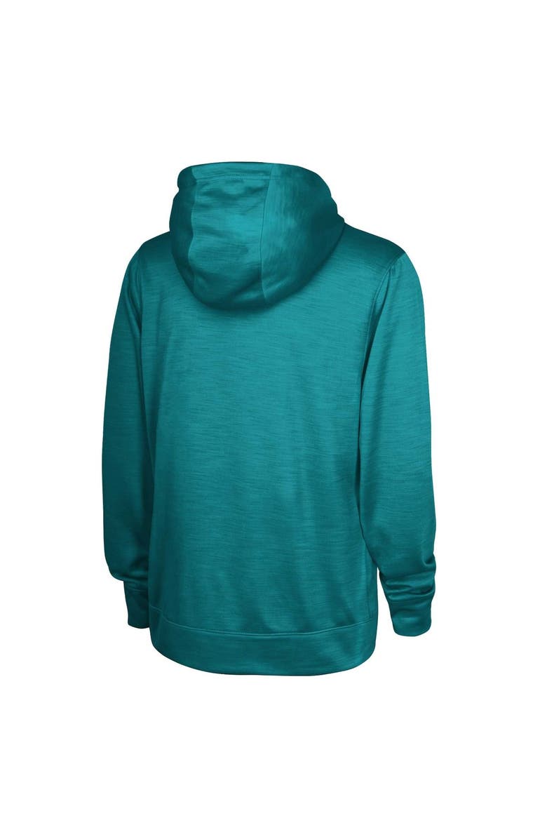 Outerstuff Men's Teal Jacksonville Jaguars Speed Drill Streak Pullover Hoodie, Alternate, color, 