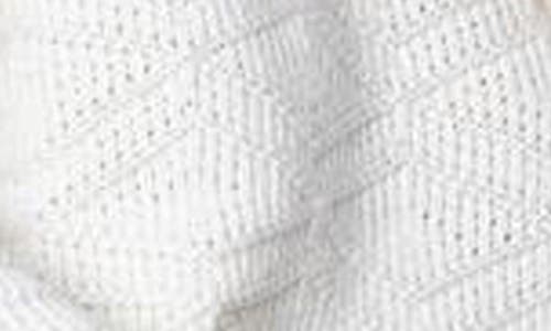 Amuse Society Rodeo Days Crop Sweater In White