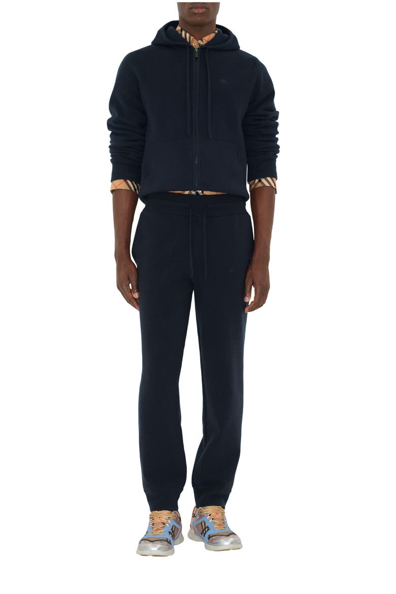 Cashmere Blend Jogging Pants, Main, color, Navy