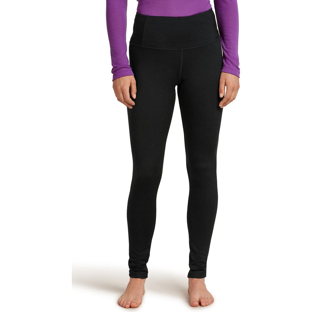 Icebreaker 200 Oasis High Waist Leggings In Black