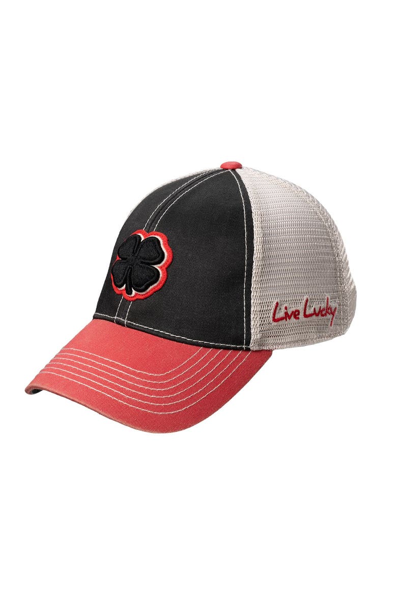 Two Tone Vintage 4 Hat, Alternate, color, Black