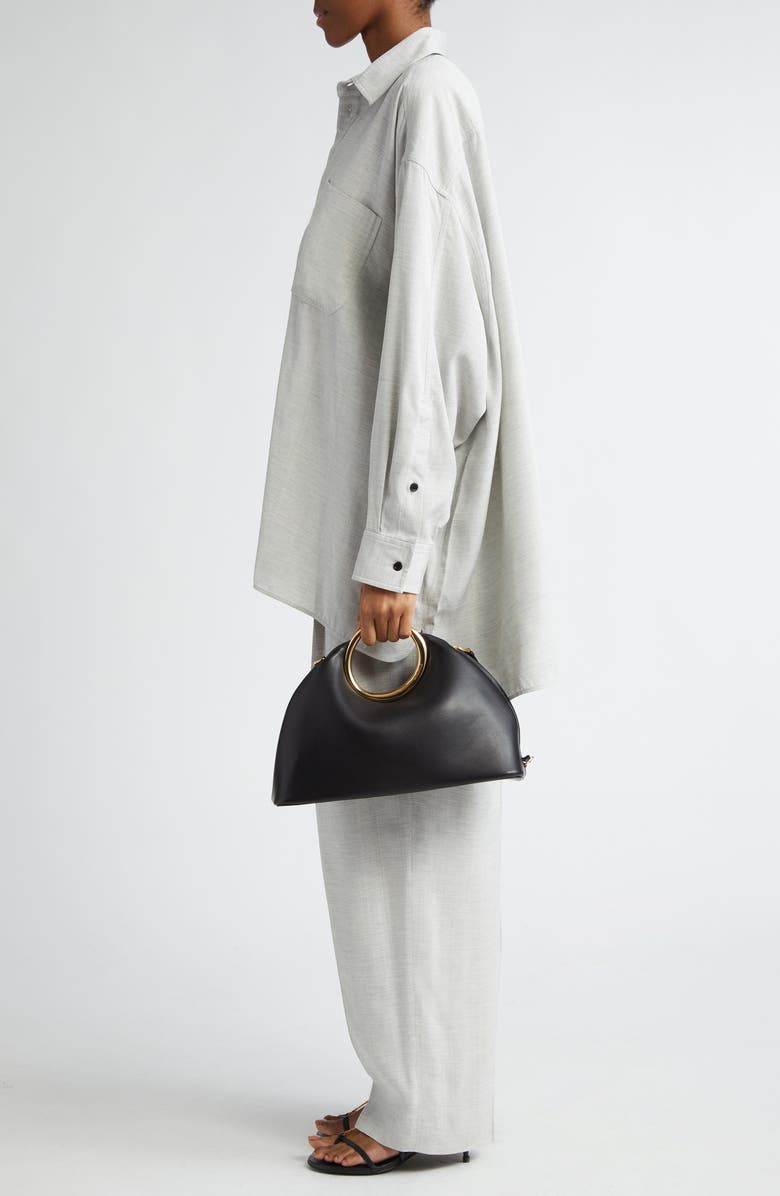 Jacquemus Le Calino Leather Top Handle Bag, Alternate, color,