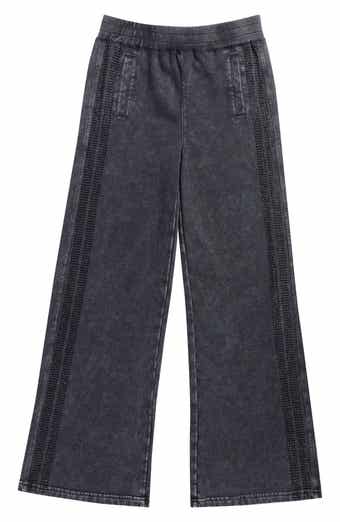 Kids' Rhinestone Stripe Wide Leg Pants