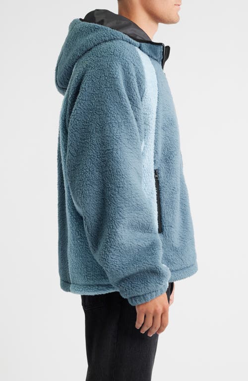 Obey Alta Fleece Hooded Jacket In Multi