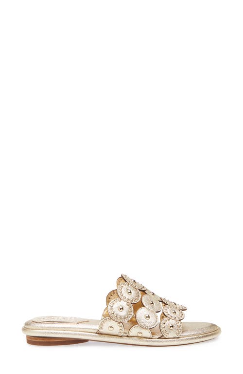 Vince Camuto Sennie Slide Sandal In Gold