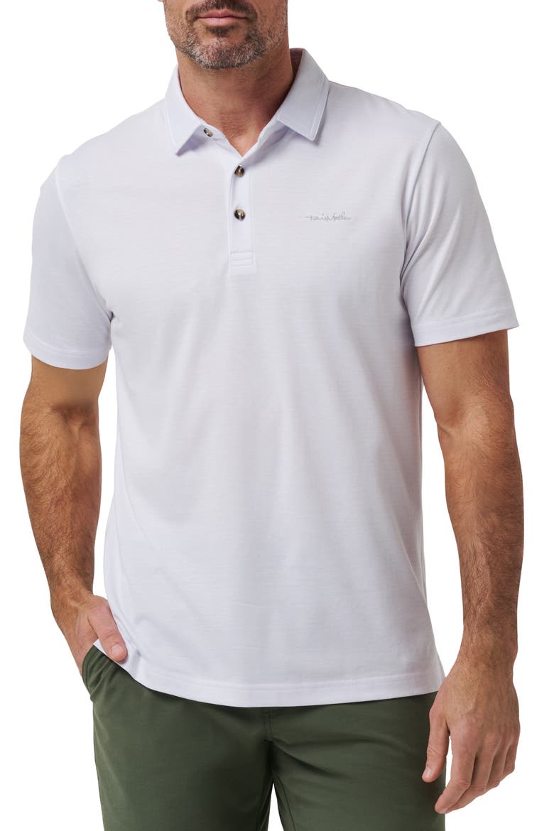 The Zinna 2.0 Polo Shirt, Main, color, WHITE
