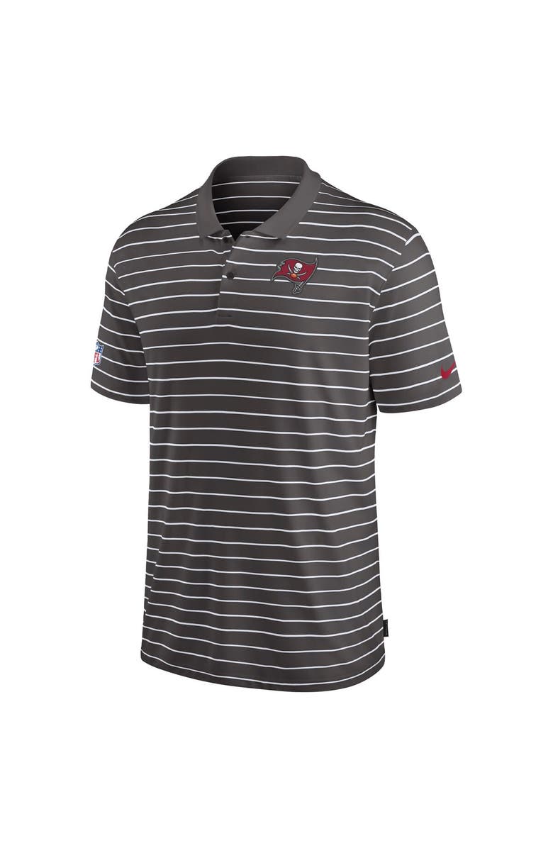 Nike Men's Nike Pewter Tampa Bay Buccaneers Sideline Lock Up Victory Performance Polo, Alternate, color, Pewter