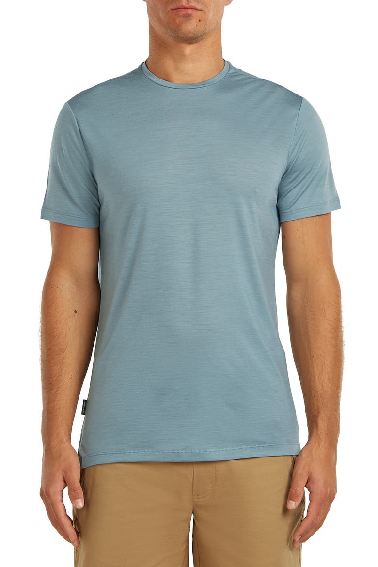 Merino 125 Cool-Lite™ Sphere T-Shirt, Main, color, FLINT BLUE
