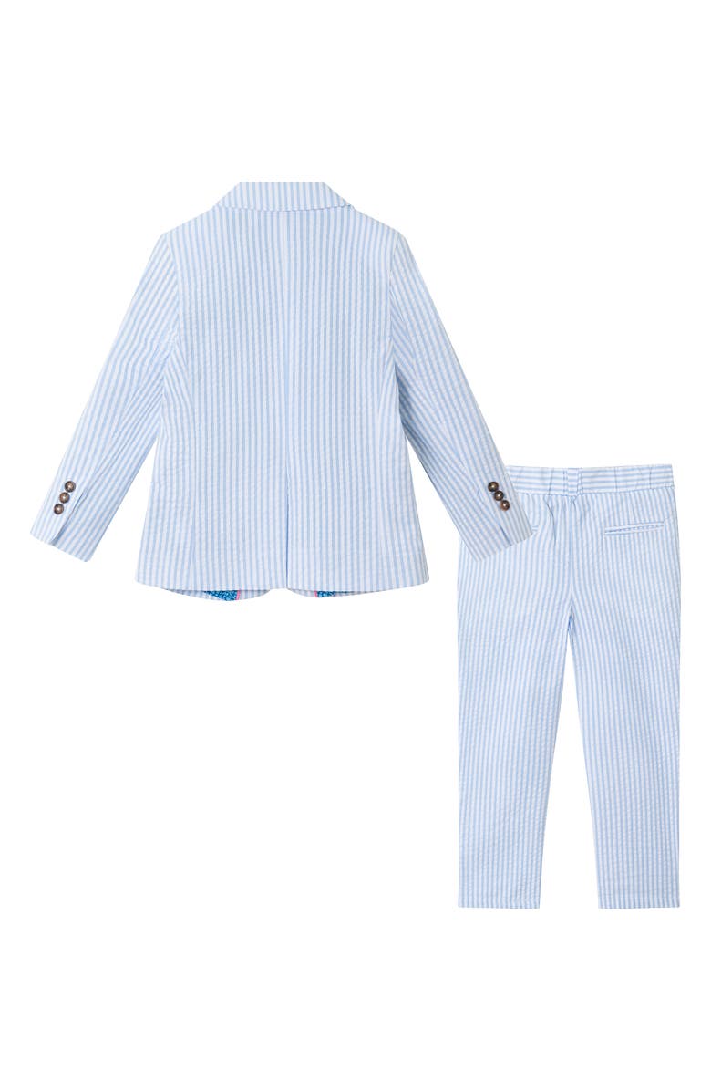 Andy & Evan Kids' Two-Piece Cotton Suit, Alternate, color, Chambray
