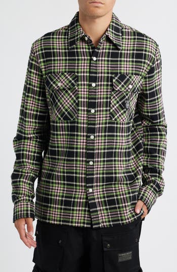 BB Club Plaid Button-Up Shirt