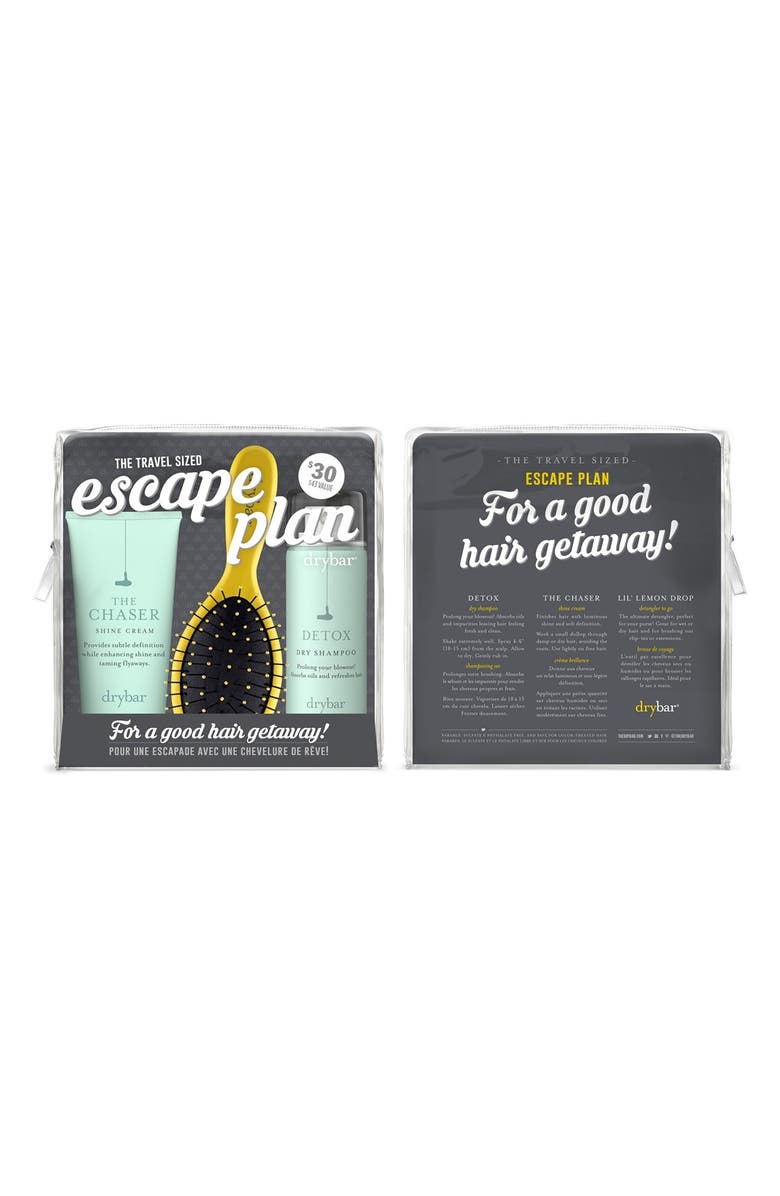Drybar 'Escape Plan' Travel Set, Alternate, color, 