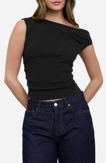 Asymmetrical Rib Top