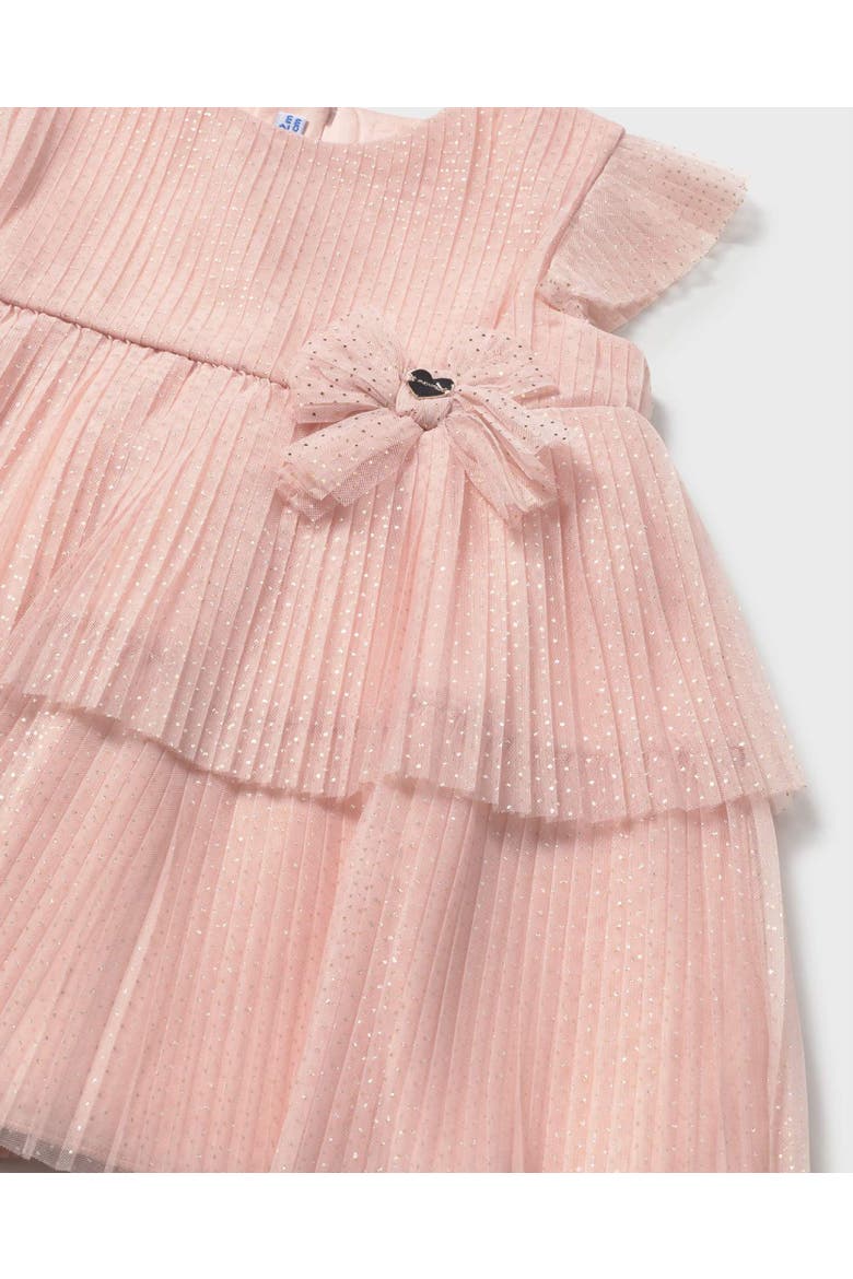 Dress With Glitter Bow, Alternate, color, Pink
