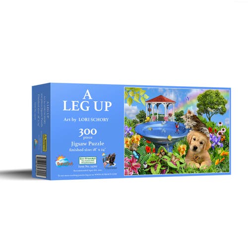 Sunsout A Leg Up 300 piece Jigsaw Puzzle for Adults in Multicolor  product