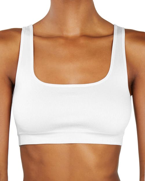 Ldma High Sculpt Bra Rib In White
