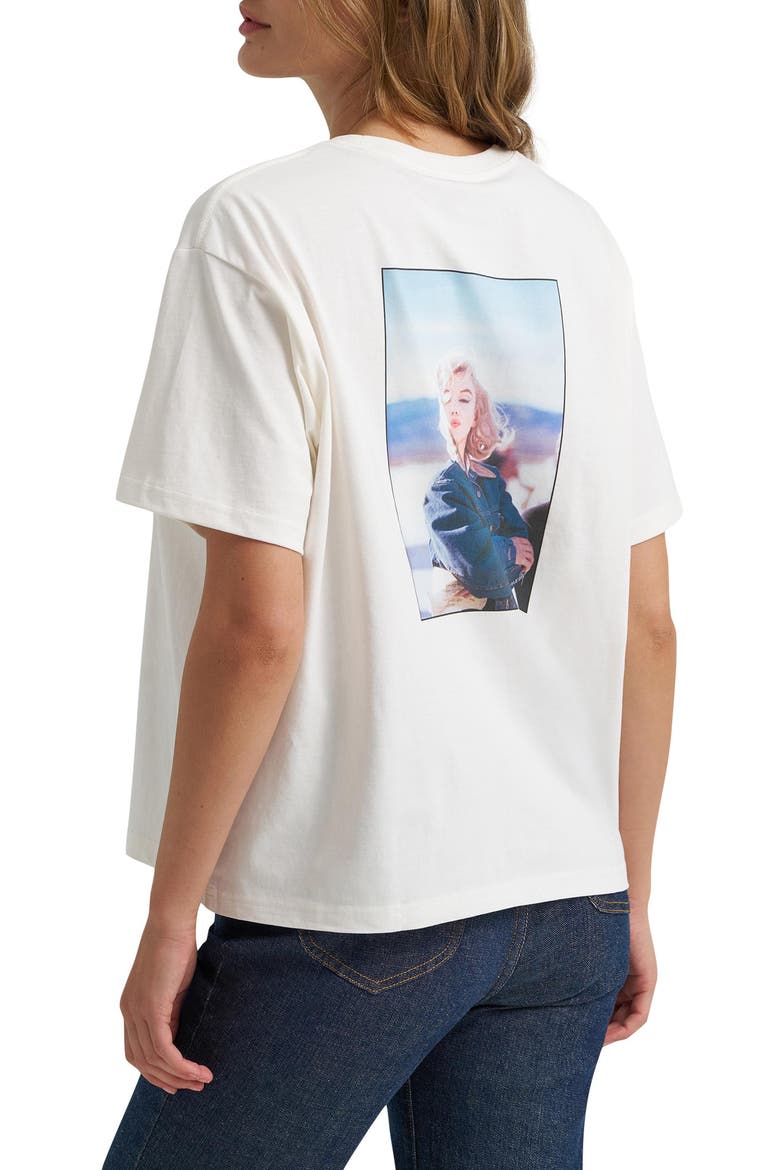 Logo Graphic T-Shirt, Alternate, color, STAR WHITE