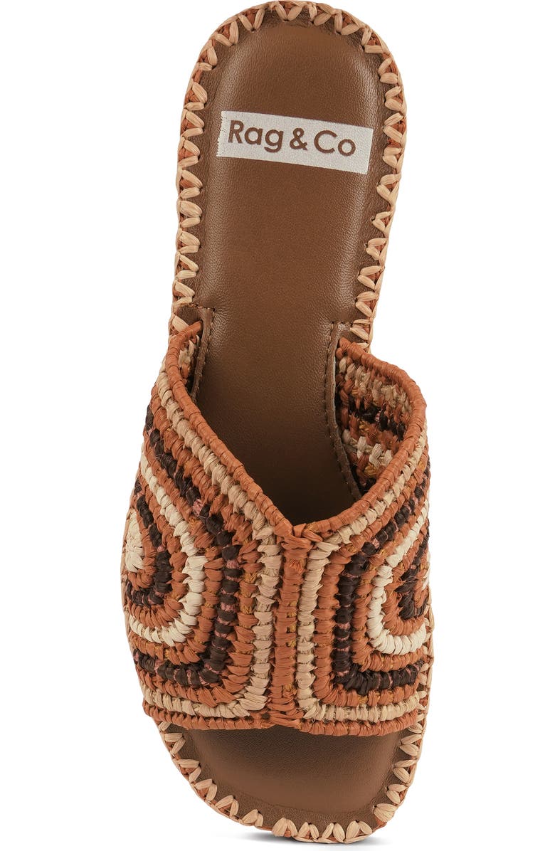 Rag & Co Kivah Slide Sandal, Alternate, color,