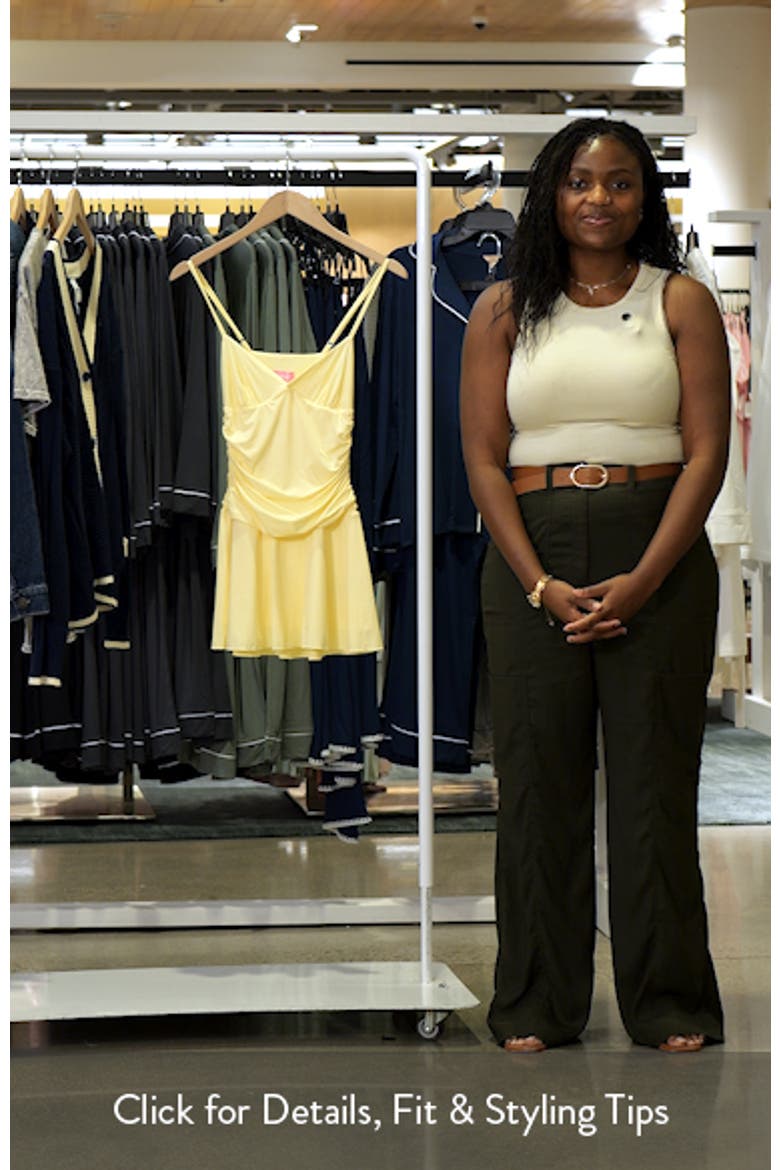 Deborah Ruched Minidress video