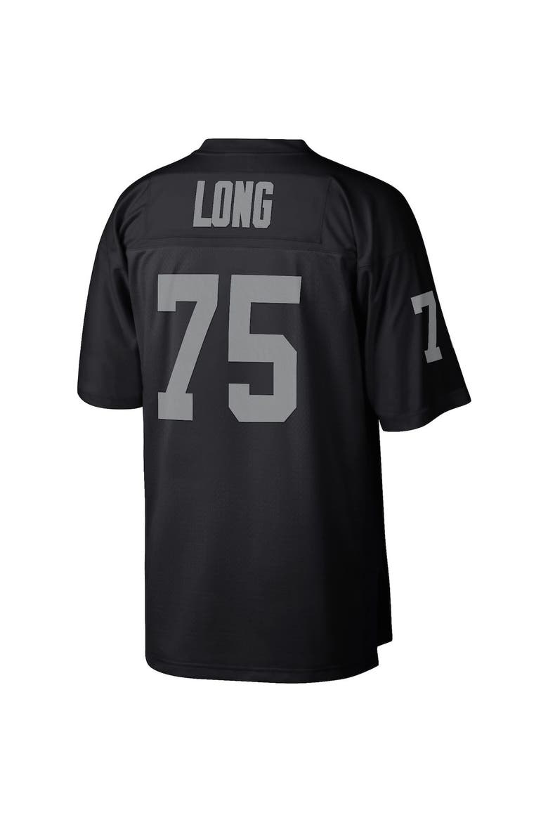 Men's Mitchell & Ness Howie Long Black Las Vegas Raiders Legacy Replica Jersey, Alternate, color, Black