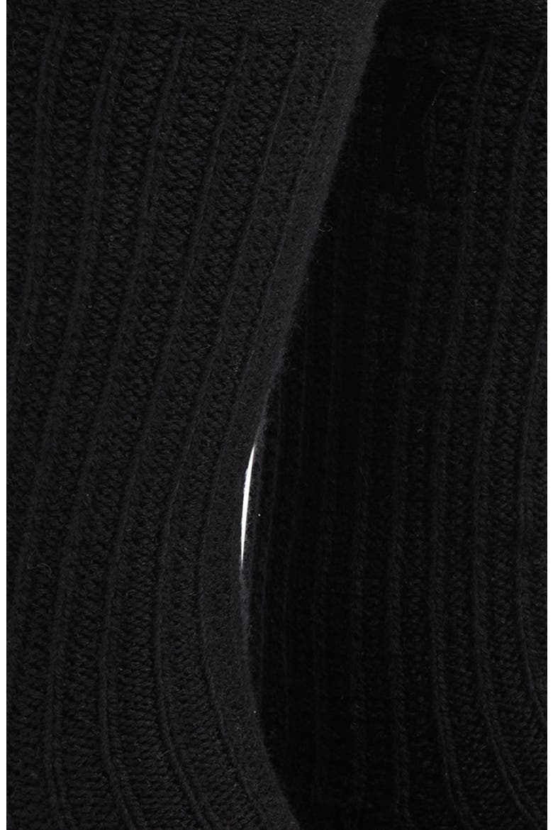 2-Pack Waffle Stitch Crew Socks, Alternate, color, BLACK
