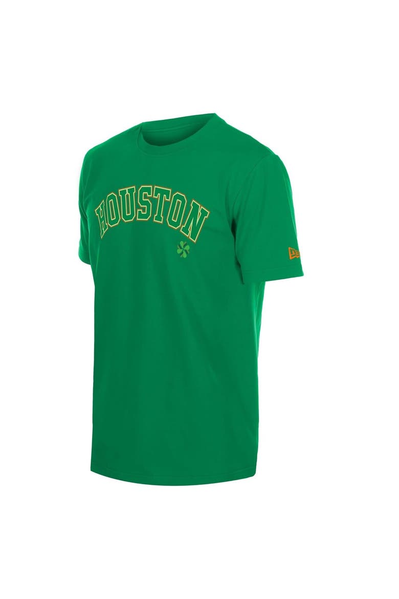 Men's New Era  Green Houston Astros 2026 St. Patrick's Day T-Shirt, Alternate, color, Green