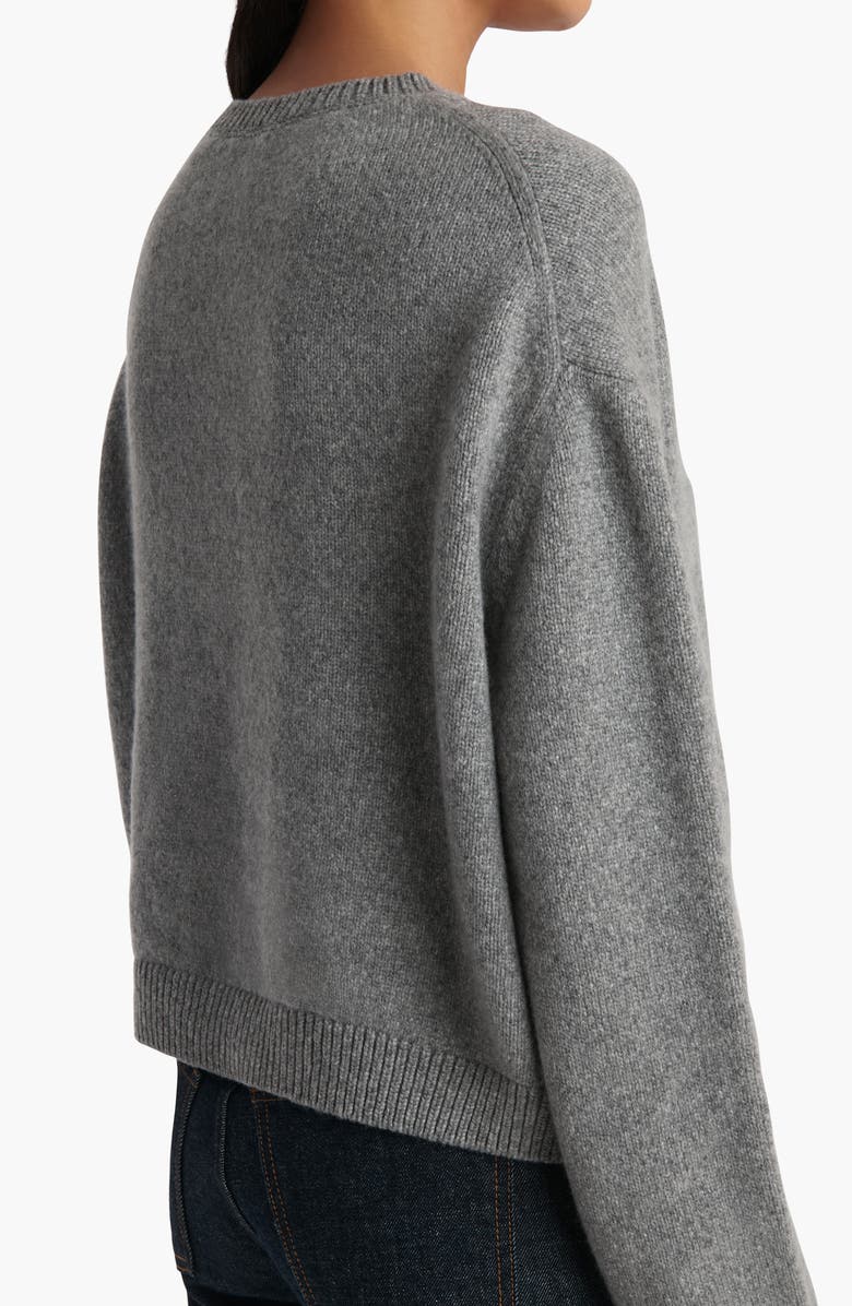 Khaite Milo Cashmere Sweater, Alternate, color, Fog