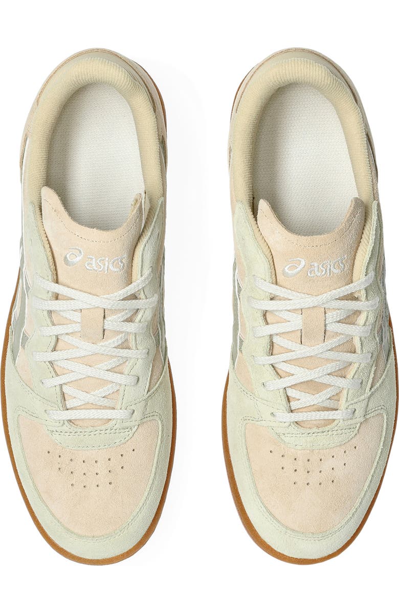 ASICS<sup
®</sup
Gender Inclusive Skyhand OG Sneaker, Alternate, color, Marzipan/ Dried Leaf Green