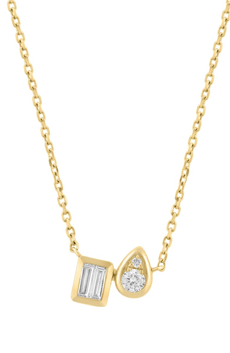 EFFY Diamond Pendant Necklace, Alternate, color, White