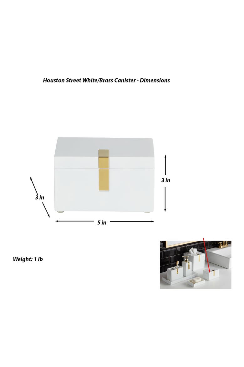 Houston Street Canister, Alternate, color, WHITE