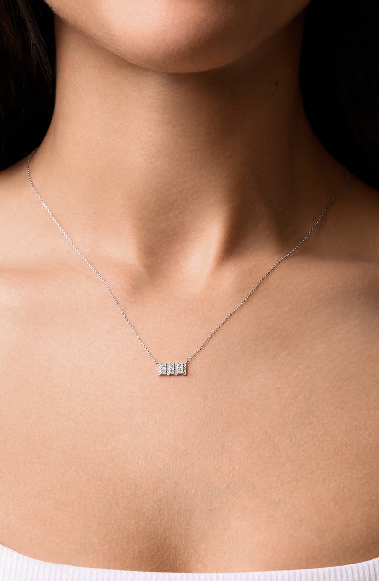 Bony Levy Mika 18K White Gold Diamond Pendant Necklace, Alternate, color, 18K White Gold