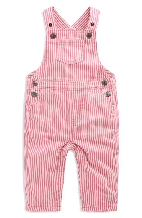 Kids' Stripe Overalls