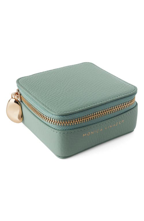 Monica Vinader Leather Jewelry Box In Multi