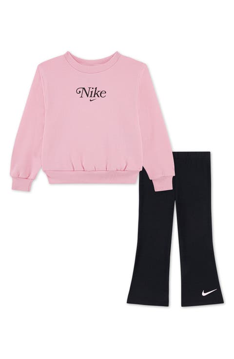 Crewneck Sweatshirt & Flared Leggings Set