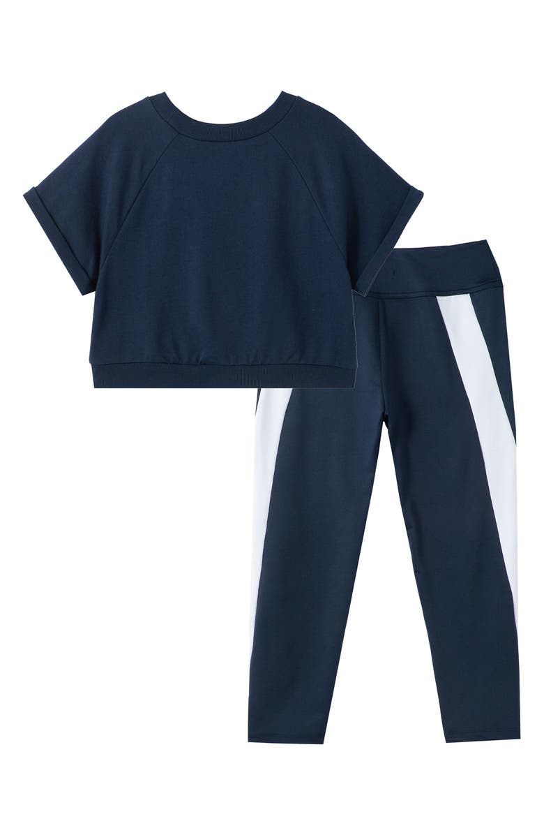 Habitual Girl Kids' Dolman Top & Leggings 2-Piece Active Set, Alternate, color, 