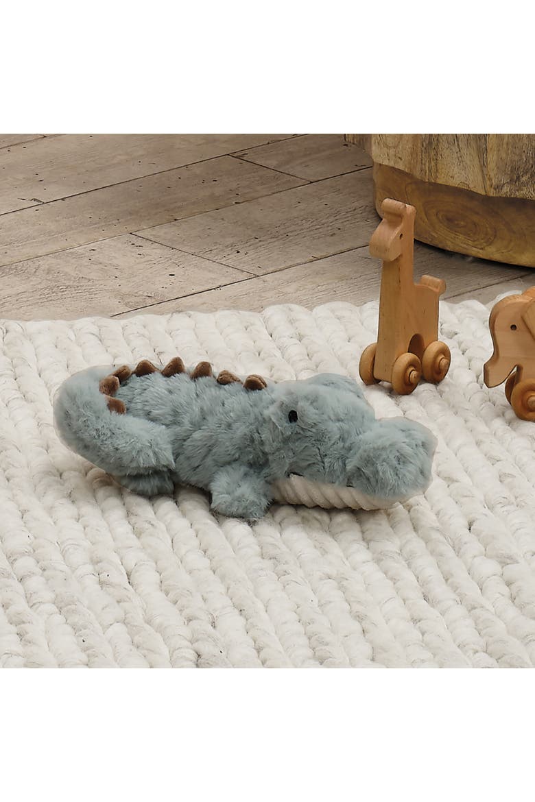 Jungle Story Plush Alligator Stuffed Animal Toy - Snappy, Alternate, color, Green