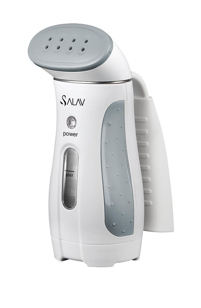 SALAV Gray Travel Handheld Garment Steamer, Main, color,