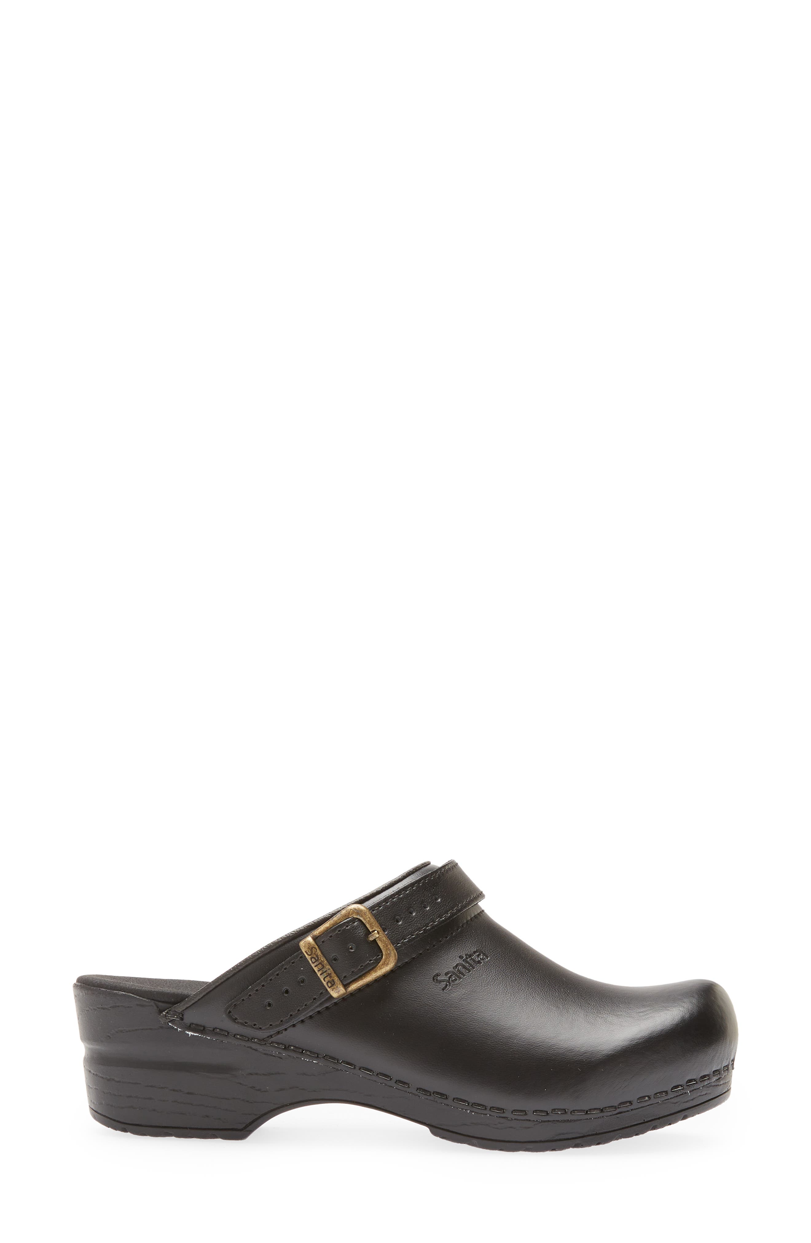 Sanita Ingrid Water Repellent Clog, Alternate, color, Black 002