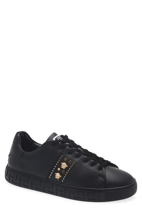 Studded Greca Sneaker