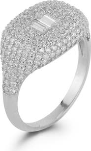 GLAZE JEWELRY Pavé Signet Ring