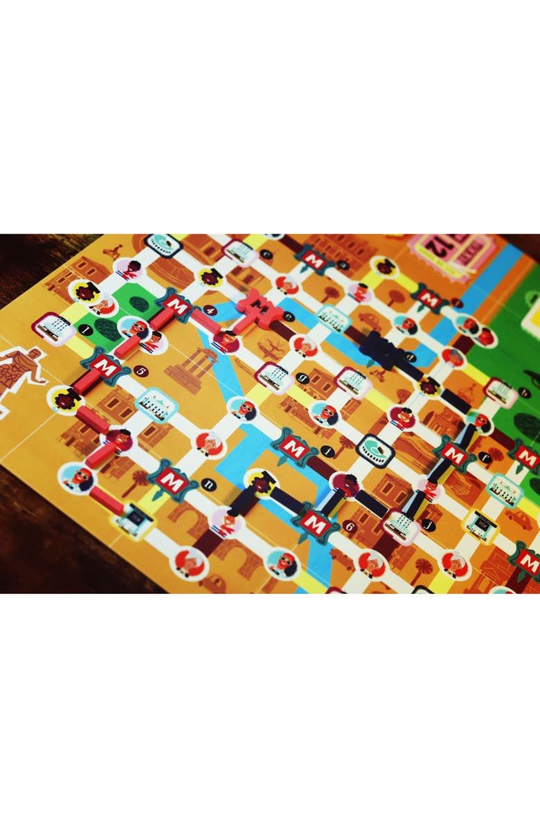IELLO Get On Board Paris & Rome A Clever Flip & Write Board Game, Alternate, color, Multicolored