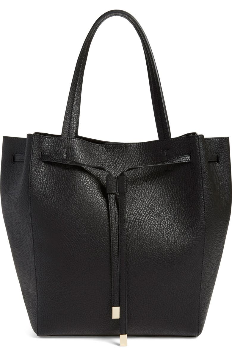BP. Faux Leather Drawstring Tote, Main, color,