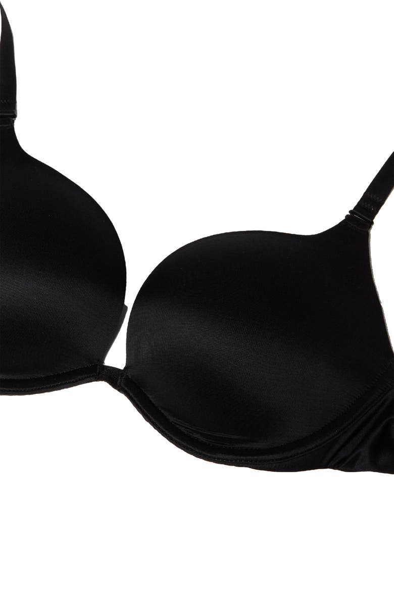 Wolford Sheer Touch Underwire Push-Up Demi Bra, Alternate, color, 