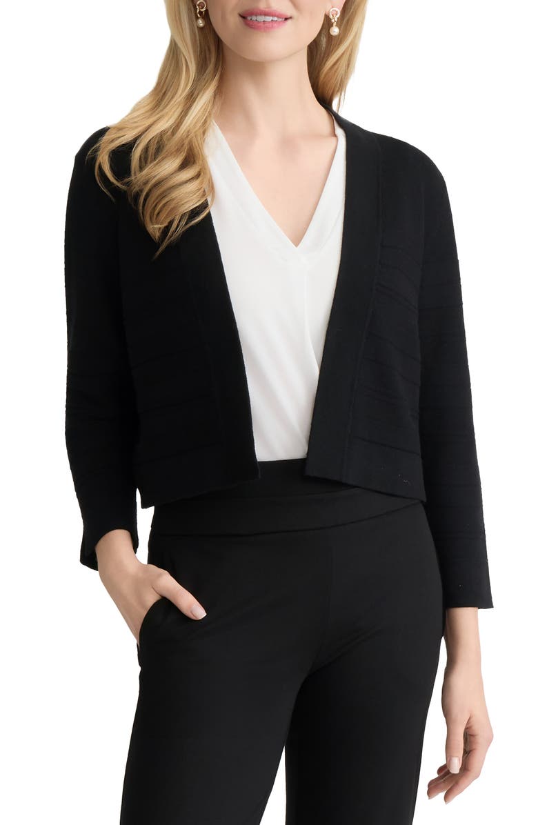 Jones New York Kissing Frog Shrug, Main, color, Jones Black