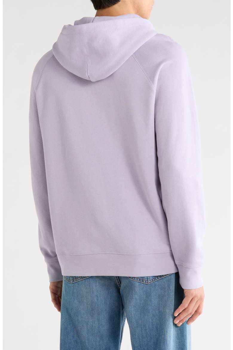 Cotton French Terry Hoodie, Alternate, color, PALE LAVENDAR