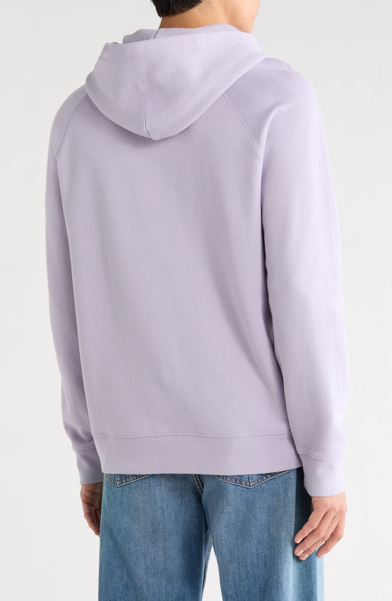 Vince Cotton French Terry Hoodie, Alternate, color, Pale Lavendar