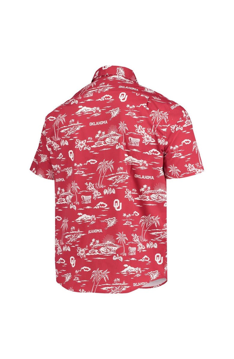 Reyn Spooner Men's Reyn Spooner Crimson Oklahoma Sooners Classic Button-Down Shirt, Alternate, color, Crimson