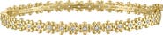 FZN Kids' Flower Cubic Zirconia Tennis Bracelet