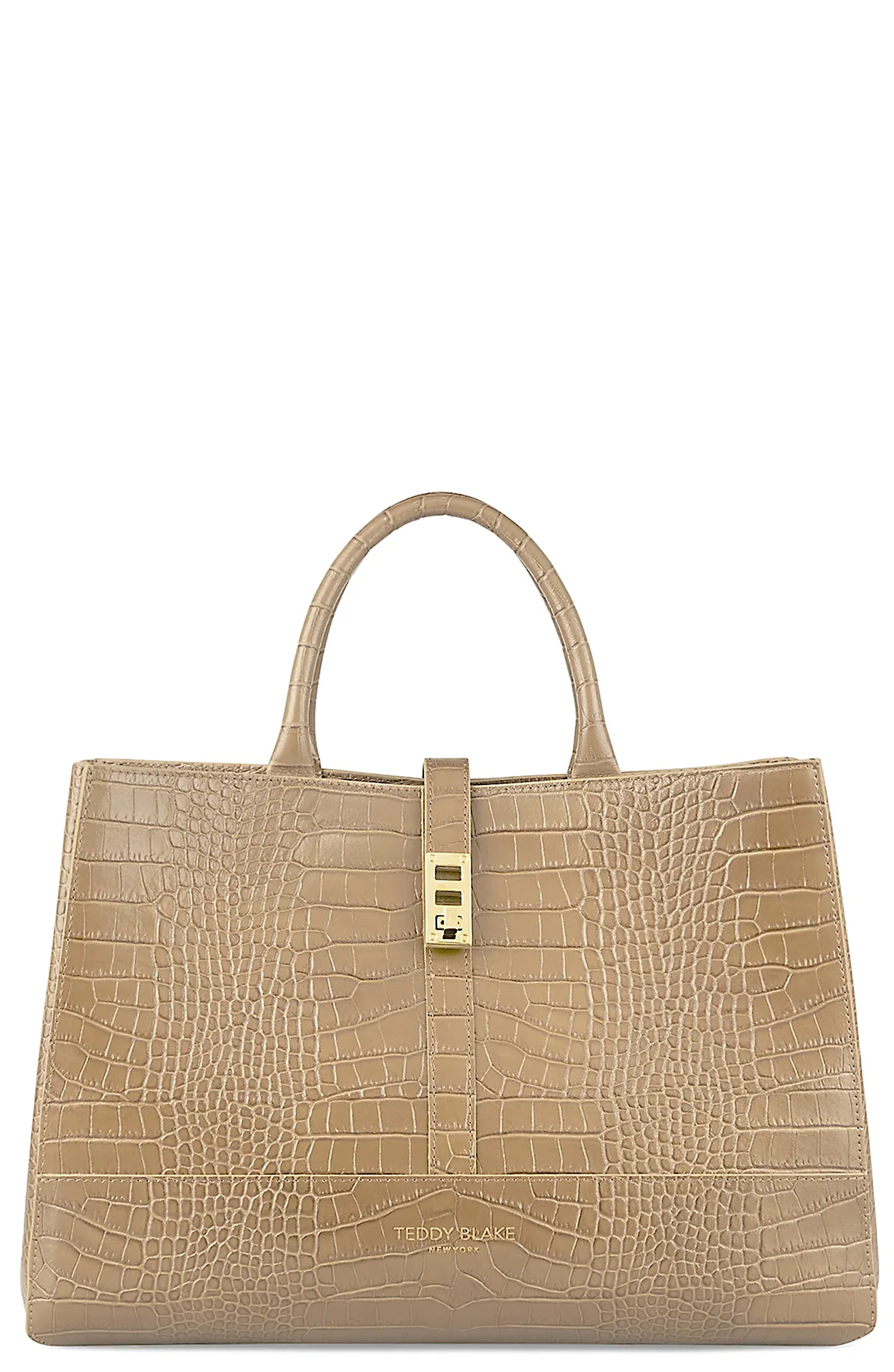 Teddy Blake Lola Croco 15", Main, color, Light Beige
