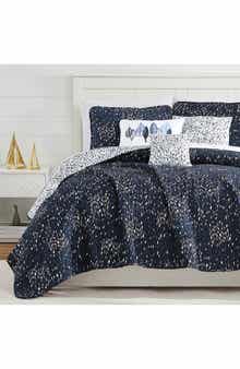 SOUTHSHORE FINE LINENS Botanical Leaves Quilt 6-Piece Set